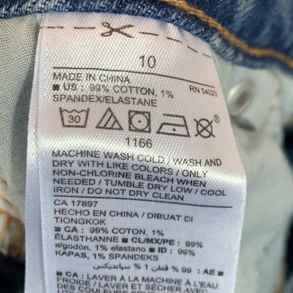 Old Navy Jeans High Rise Power Straight NWT - Picture 9 of 9